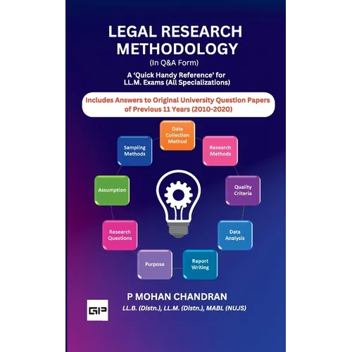 LEGAL RESEARCH METHODOLOGY (In Q&A Form): A 'Quick Handy Reference' for LL.M. Exams (All Specializations)
