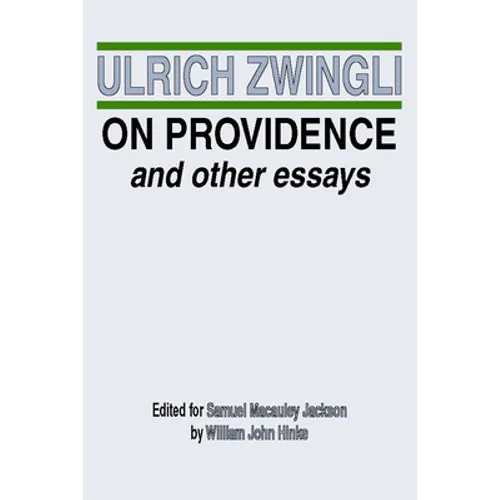On Providence and Other Essays
