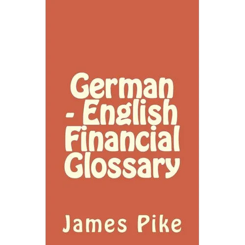 German - English Financial Glossary
