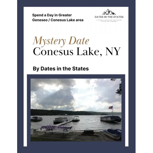 City Date Book - Conesus Lake, NY