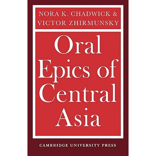 Oral Epics of Central Asia