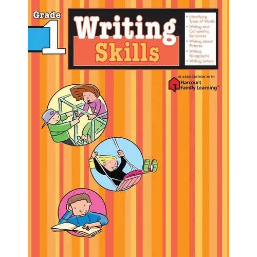 Writing Skills: Grade 1 (Flash Kids Harcourt Family Learning)