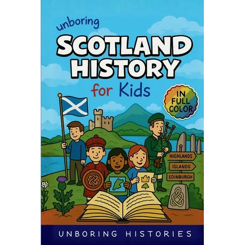 Unboring Scotland History for Kids: Funny, Fascinating Guide to Scotland's History, Castles, Clans, and Wild True Stories You Won't Believe Are Real