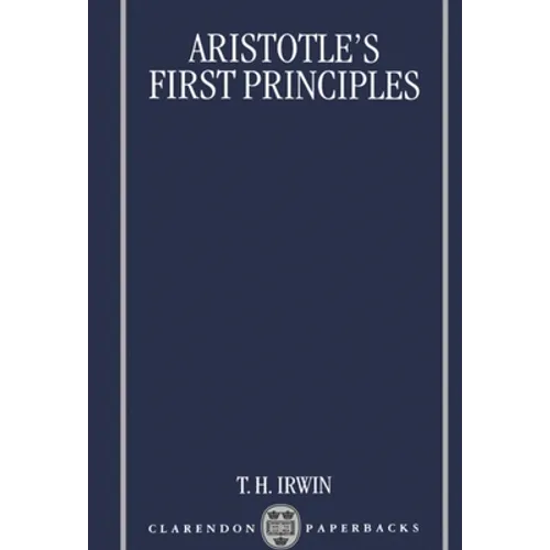 Aristotle's First Principles