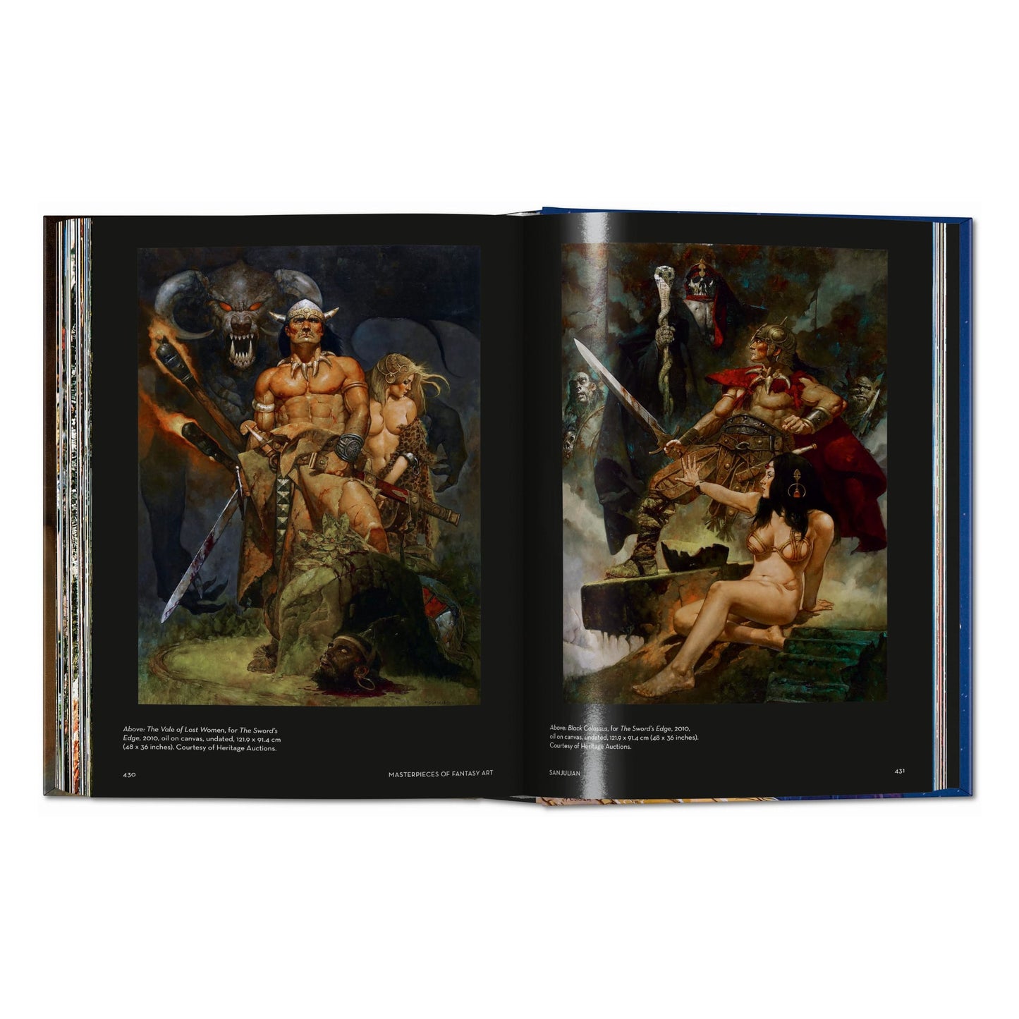 Masterpieces of Fantasy Art. 45th Ed. (German, French, English) Book