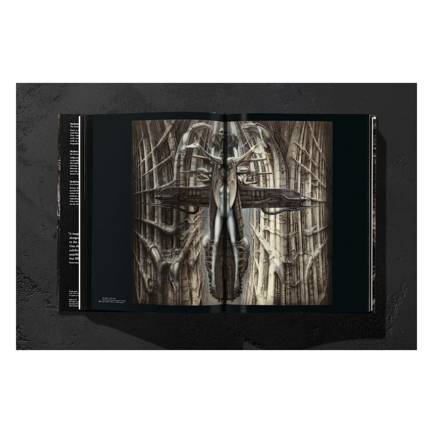 HR Giger (German, French, English) Book