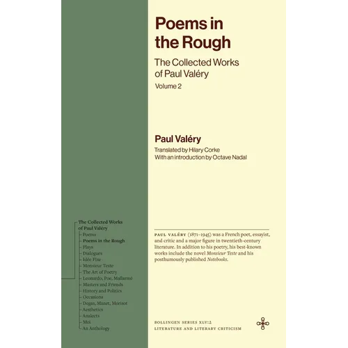 Poems in the Rough: The Collected Works of Paul Valéry, Volume 2