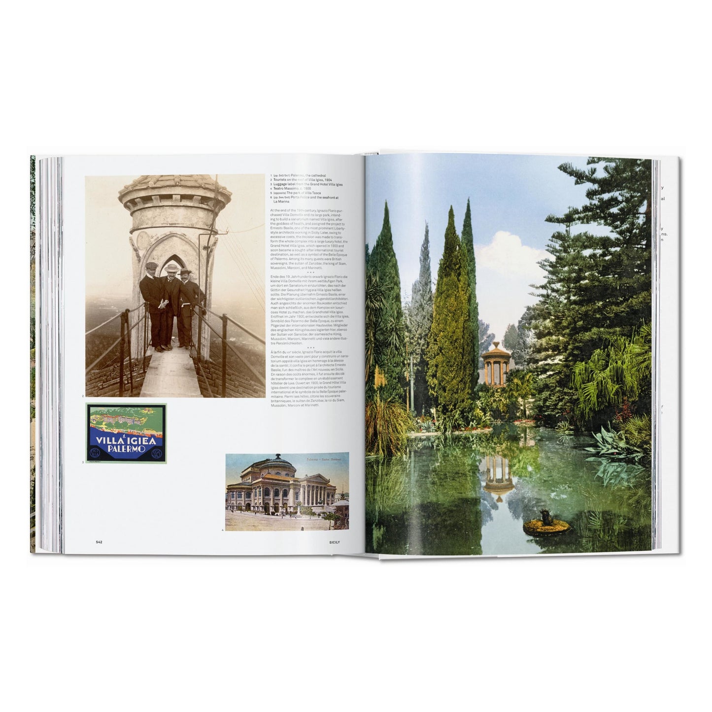 Italy 1900. A Portrait in Color (German, French, English) Book