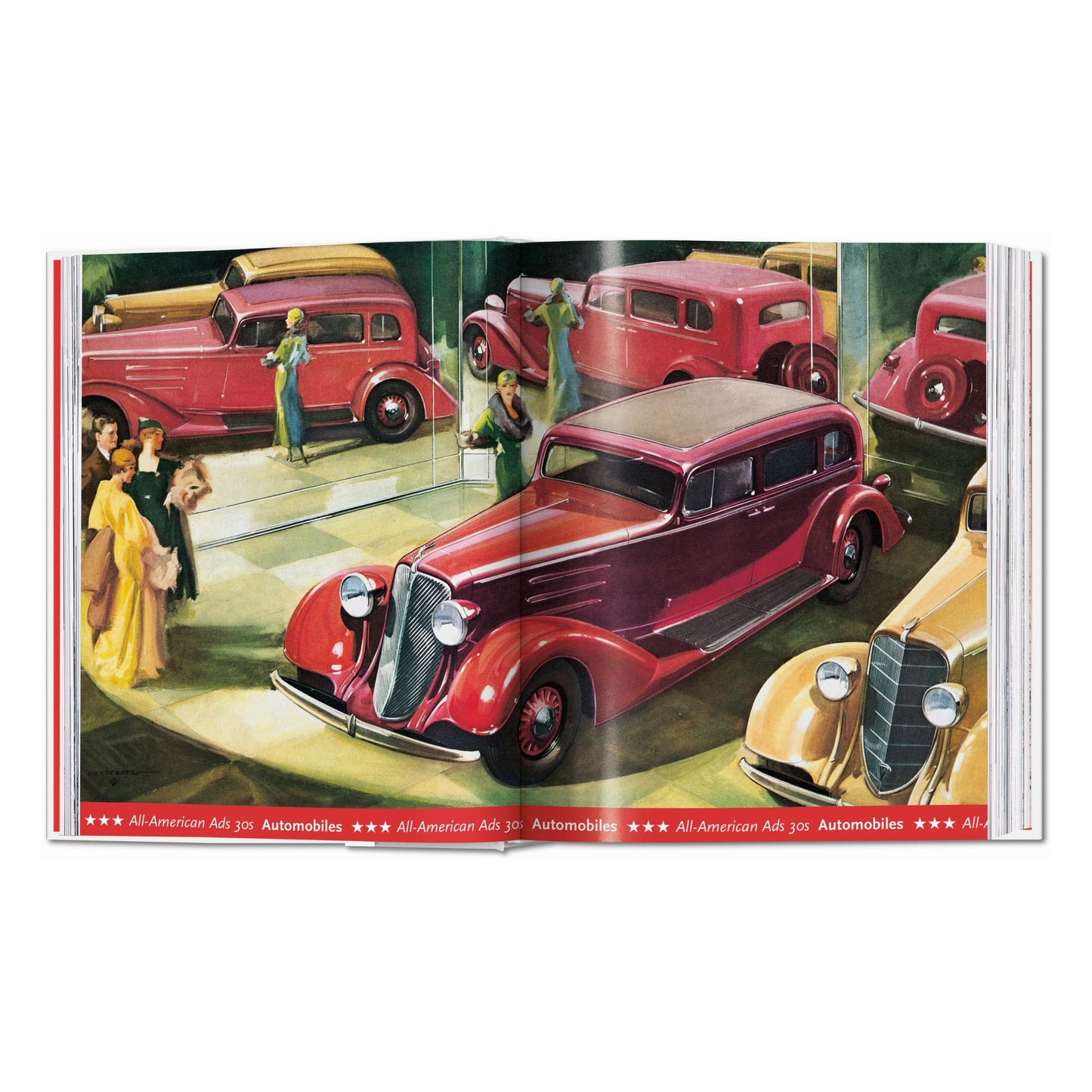 All-American Ads of the 30s (German, French, English) Book