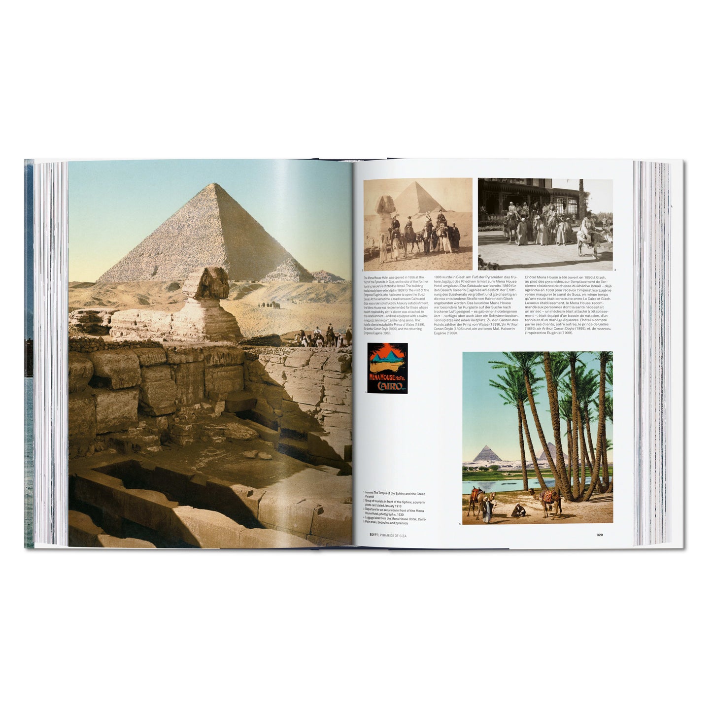 The Grand Tour. The Golden Age of Travel (German, French, English) Book