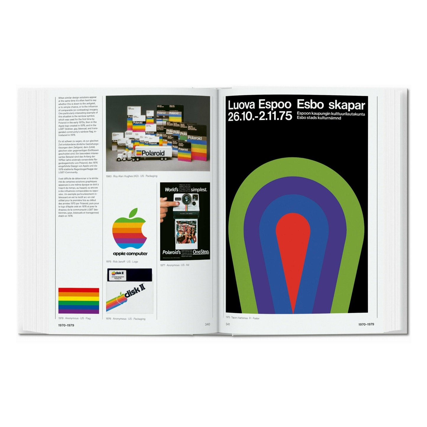 The History of Graphic Design. 45th Ed. (German, French, English) Book