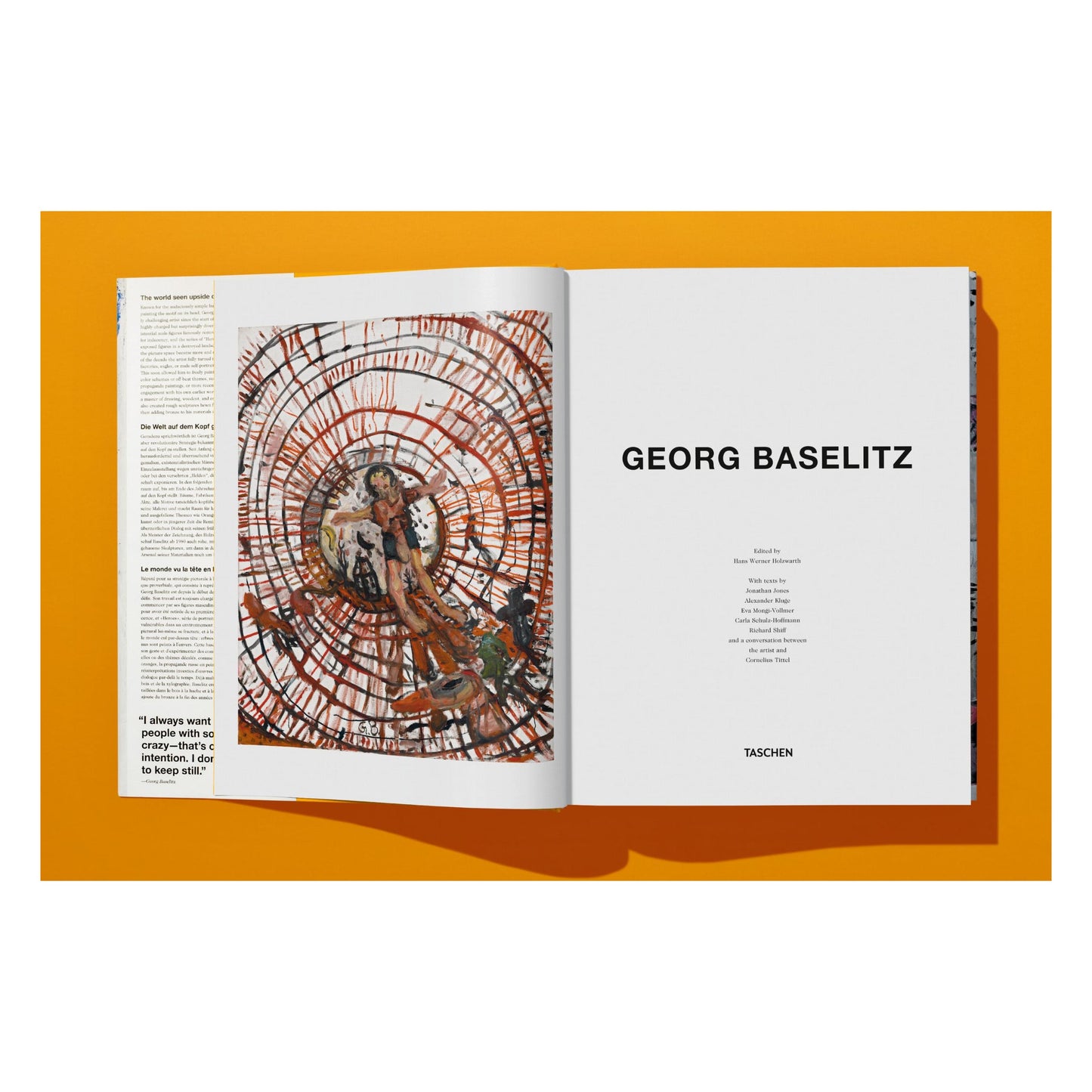 Georg Baselitz (German, French, English) Book