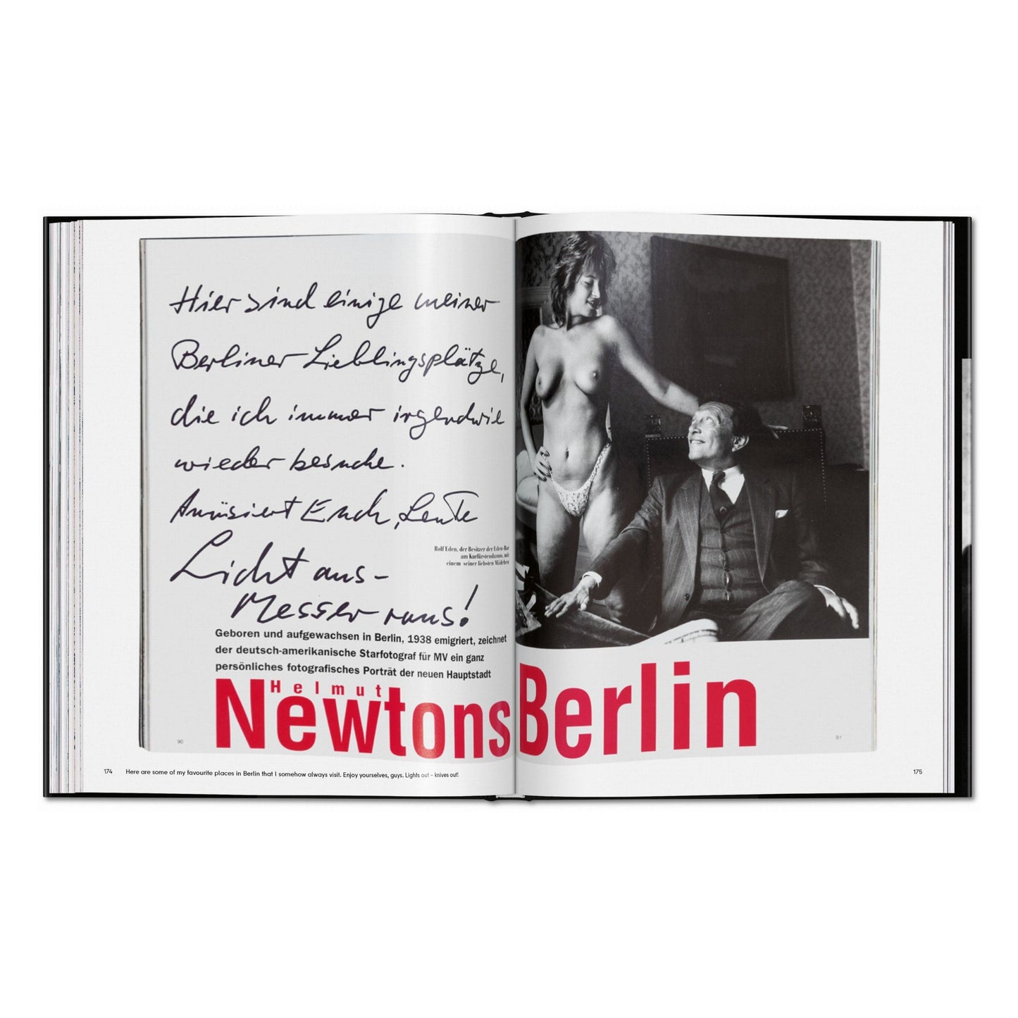 Helmut Newton. Berlin, Berlin (German, French, English) Book