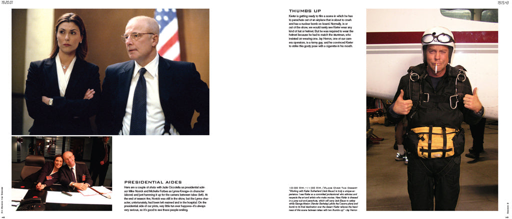 24: Behind the Scenes Softcover Book