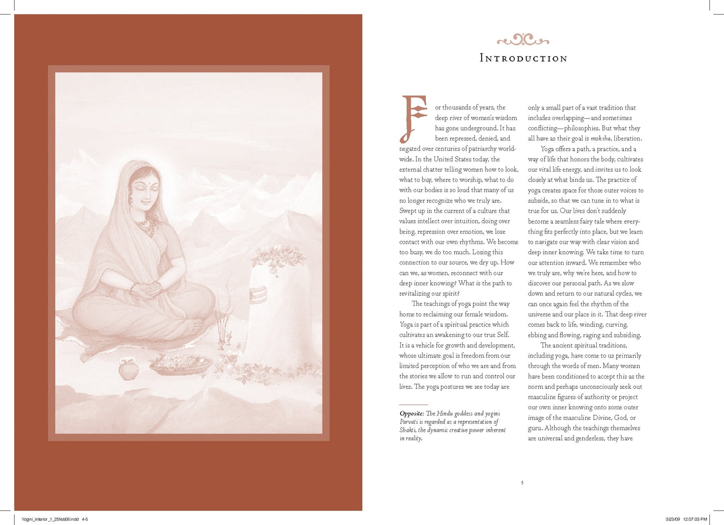 Yogini Softcover Book