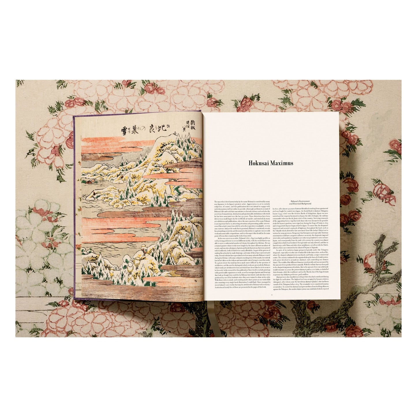 Hokusai (German, French, English) Book