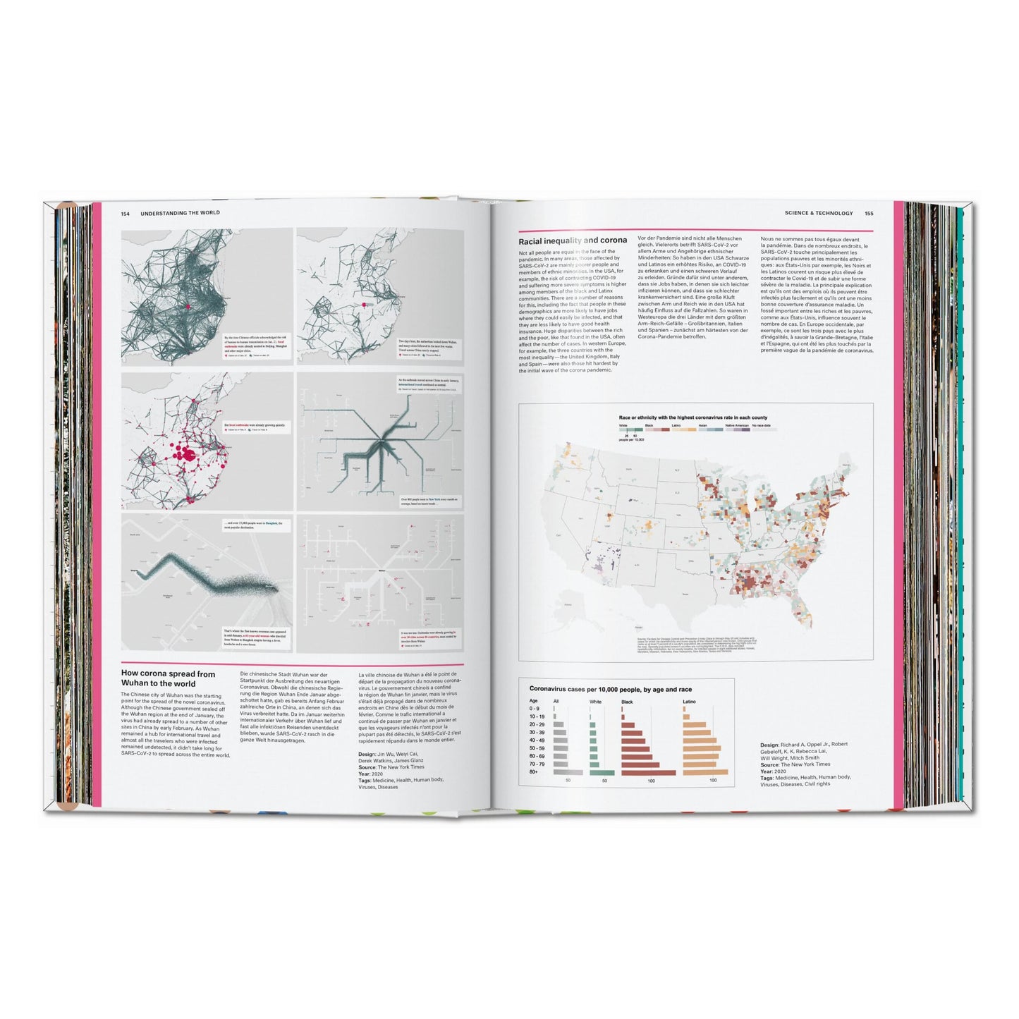 Understanding the World. The Atlas of Infographics (German, French, English) Book