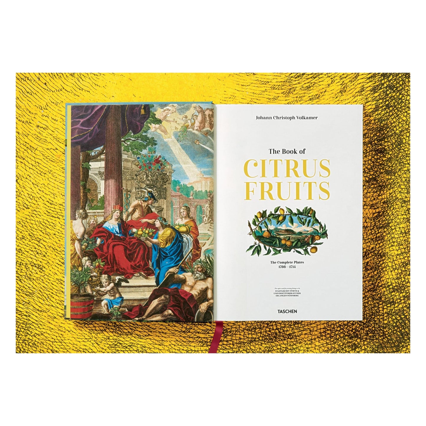 J. C. Volkamer. The Book of Citrus Fruits (German, French, English) Book