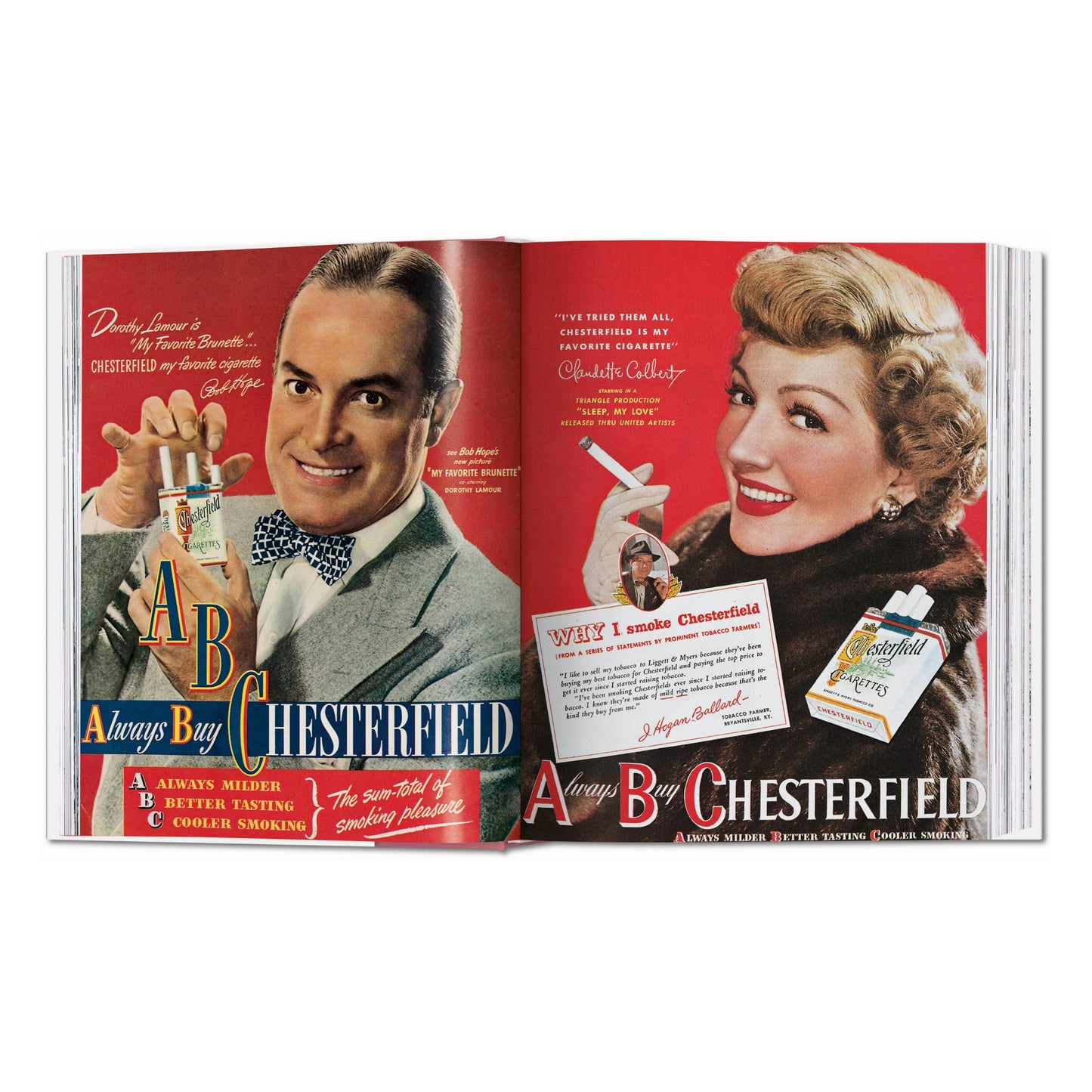 All-American Ads of the 40s (German, French, English) Book