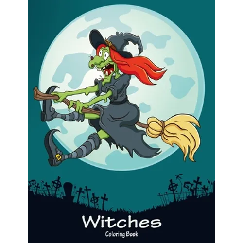 Witches Coloring Book 1