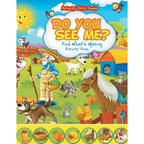 Do You See Me? Find What's Missing Activity Book
