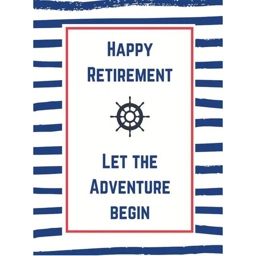 Retirement book to sign (Hardcover): Happy Retirement Guest Book, thank you book to sign, leaving work book to sign, Guestbook for retirement, message
