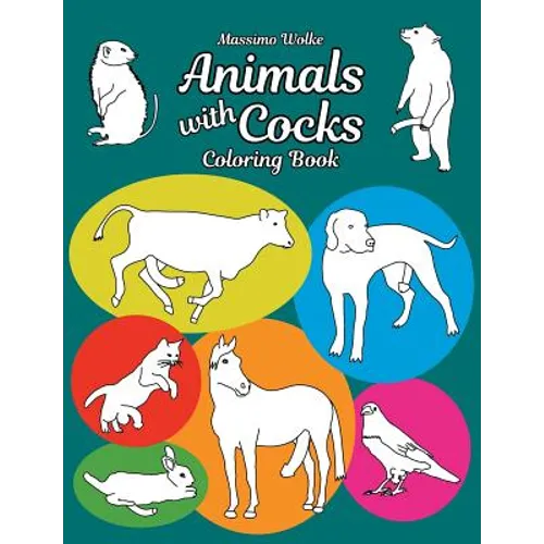Animals with Cocks - Coloring Book