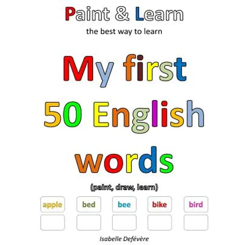 My first 50 English words