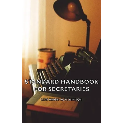 Standard Handbook For Secretaries
