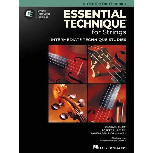 Essential Technique for Strings - Book 3 with Online Resources