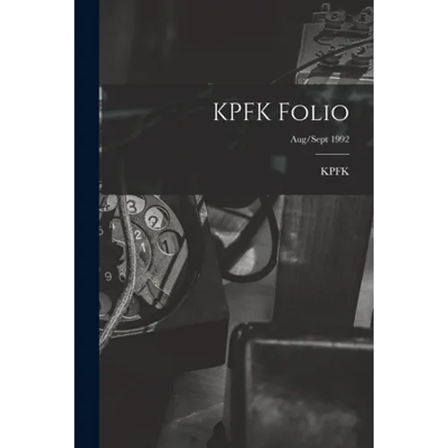 KPFK Folio; Aug/Sept 1992