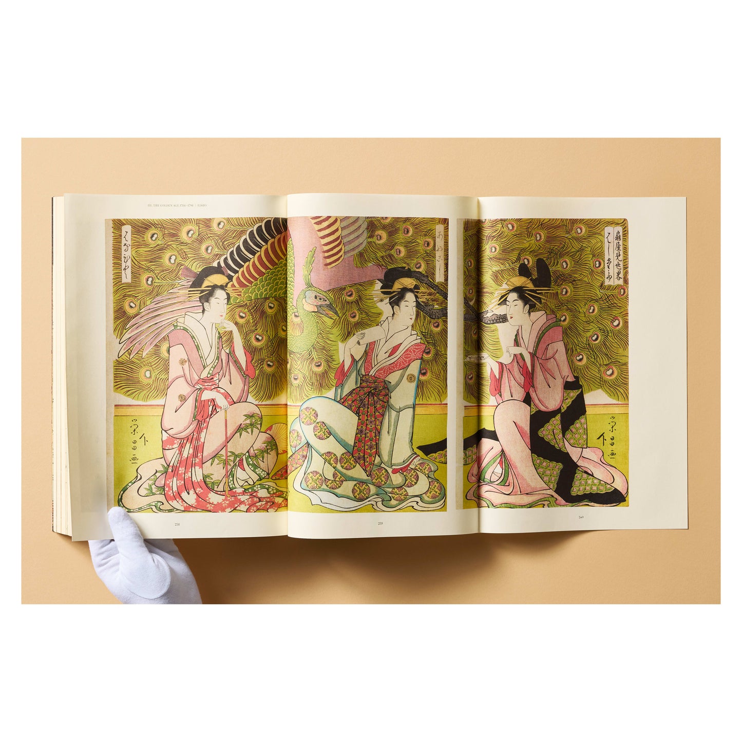 Japanese Woodblock Prints (German, French, English) Book