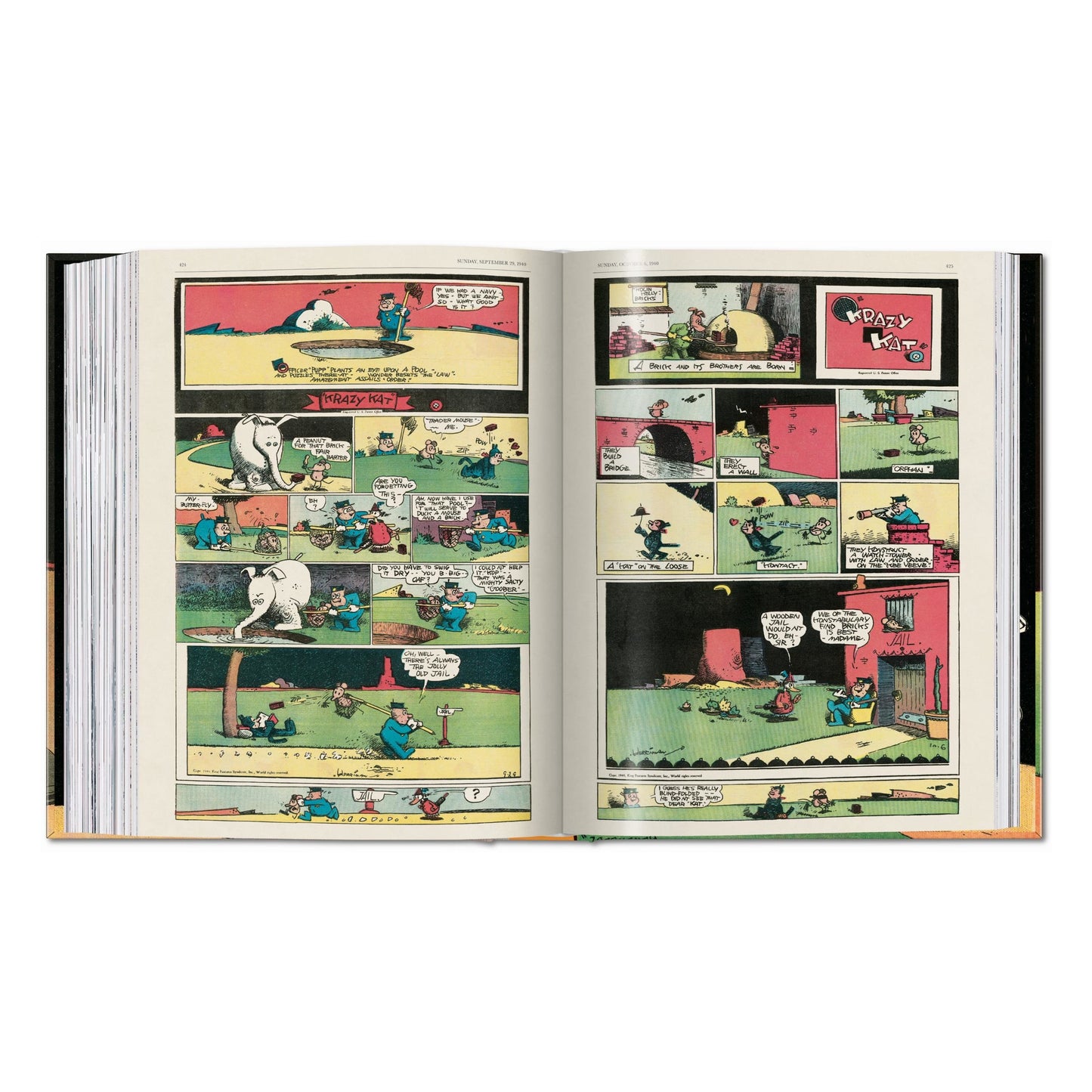 George Herriman. Krazy Kat. The Complete Color Sundays 1935–1944 (English) Book