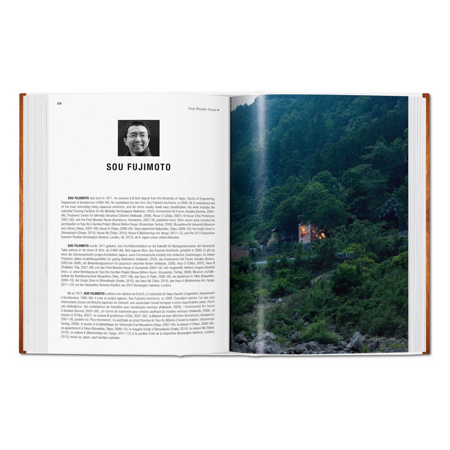 100 Contemporary Wood Buildings (German, French, English) Book