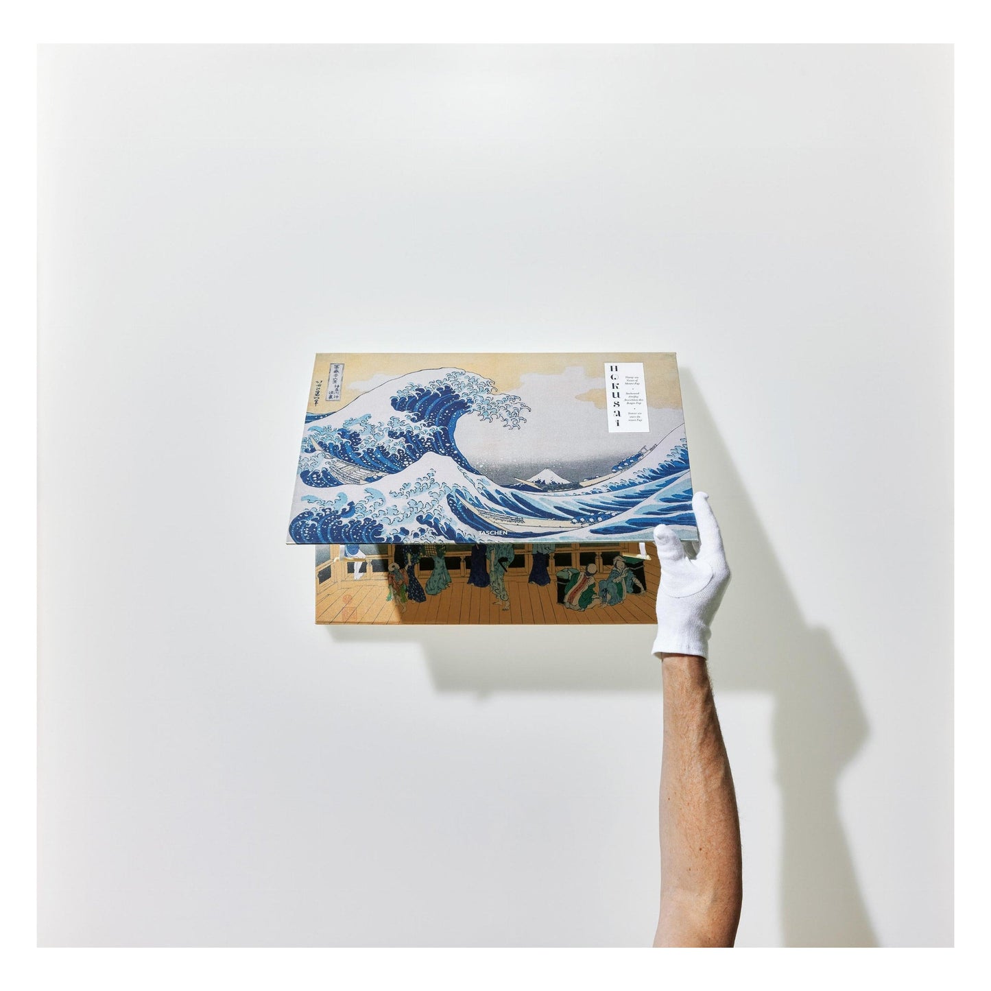Hokusai. Thirty-six Views of Mount Fuji (German, French, English) Book