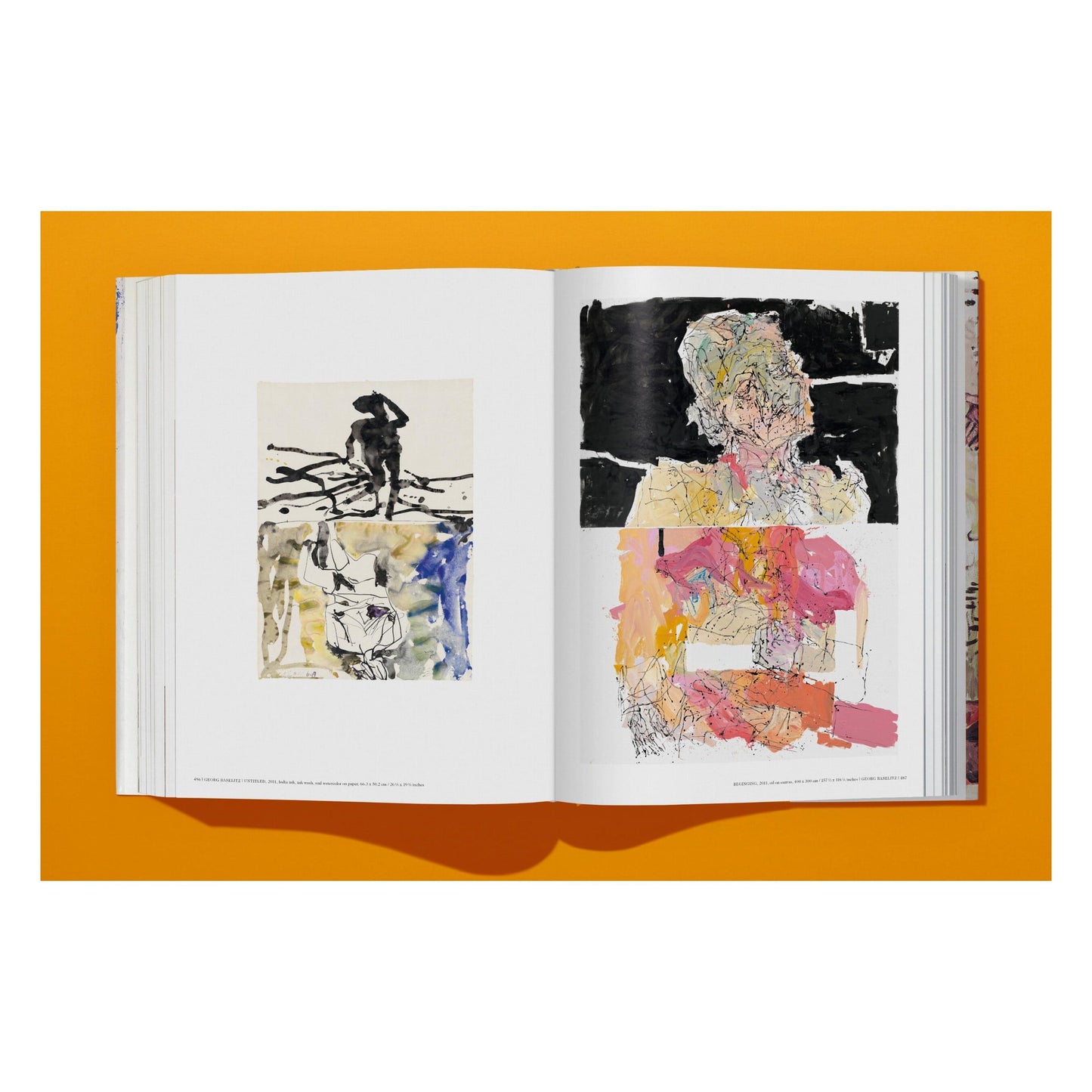 Georg Baselitz (German, French, English) Book