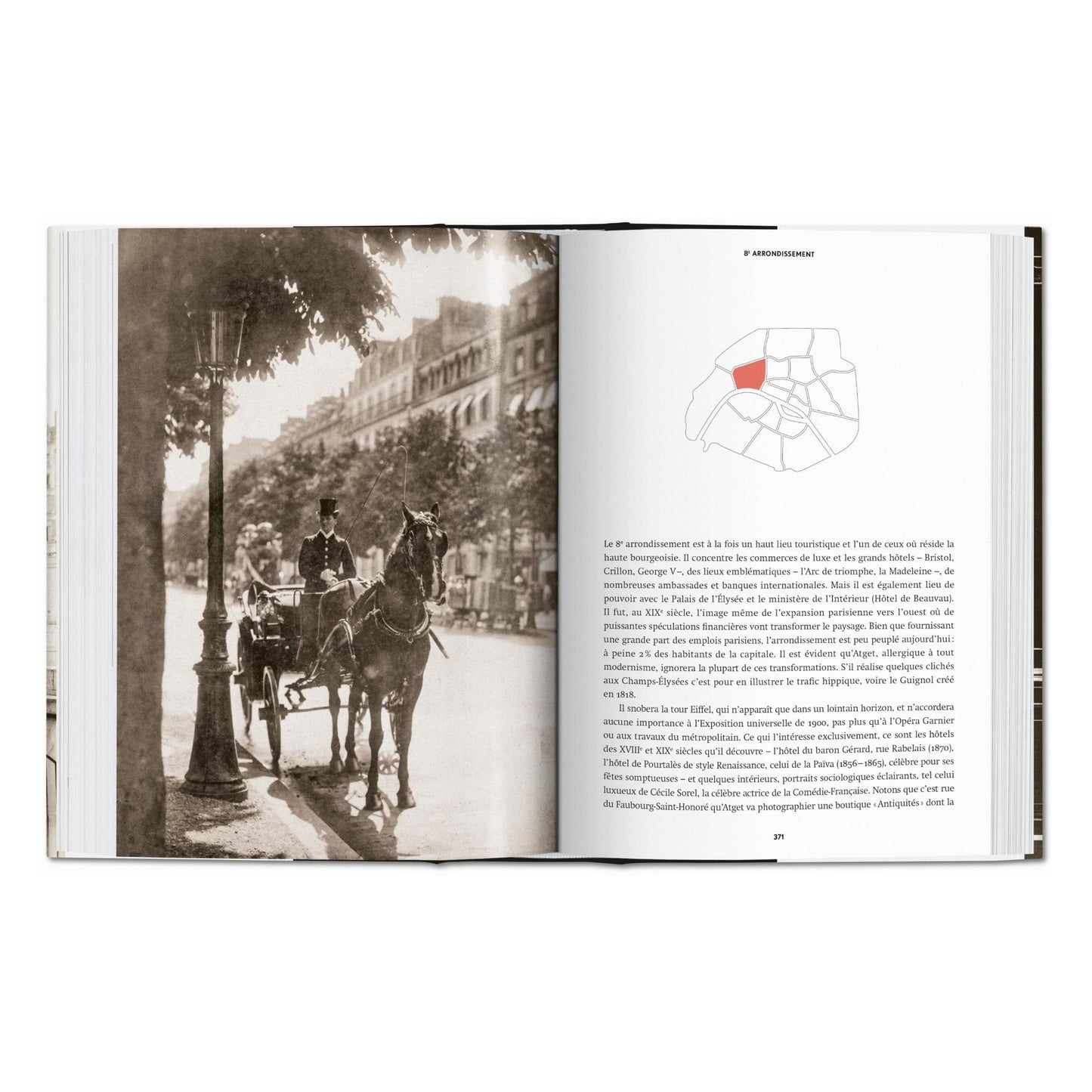 Eugène Atget. Paris (German, French, English) Book
