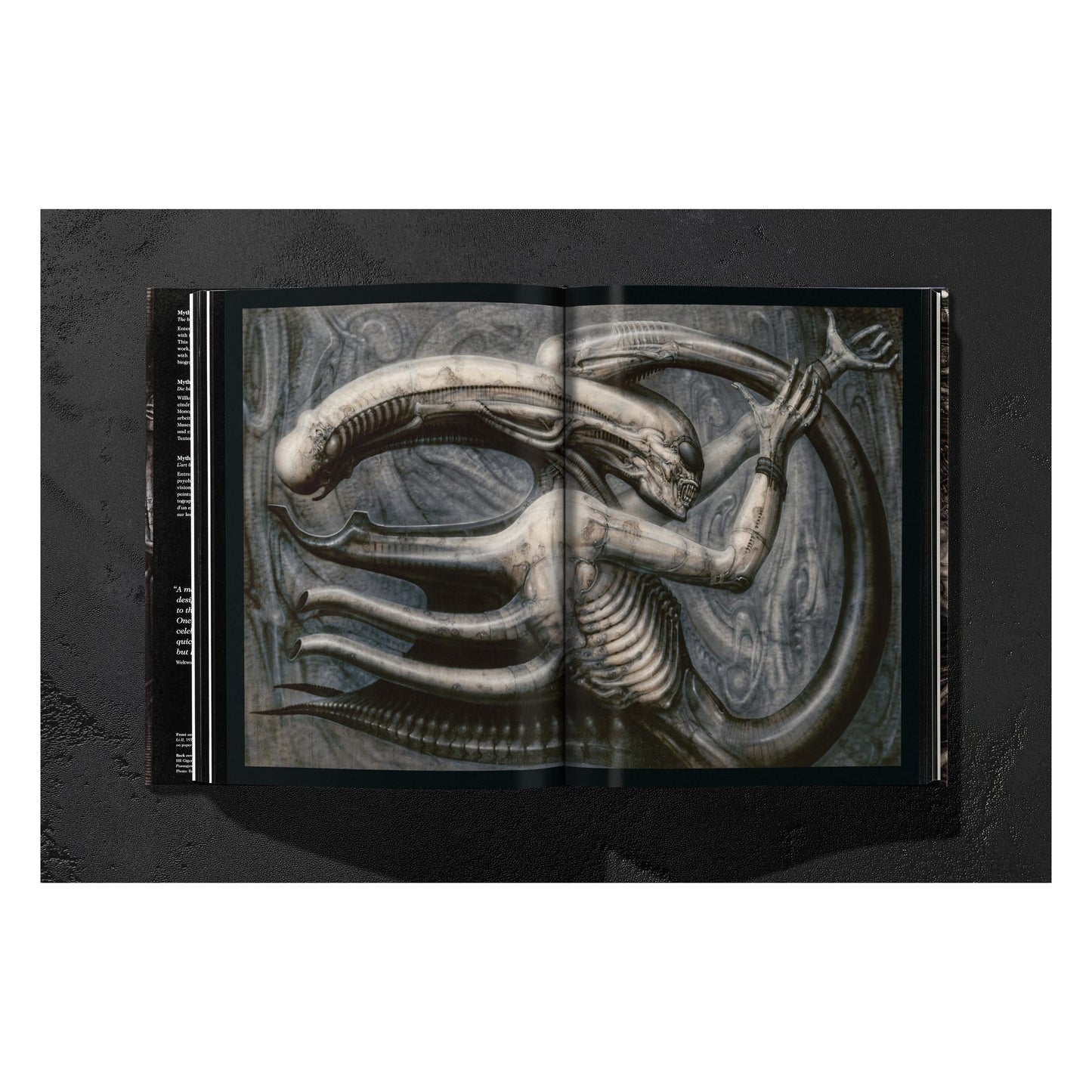 HR Giger (German, French, English) Book