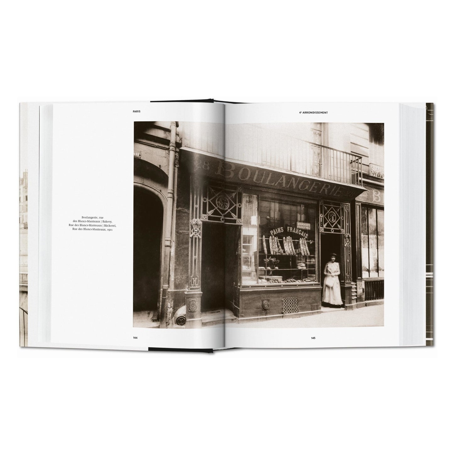 Eugène Atget. Paris (German, French, English) Book