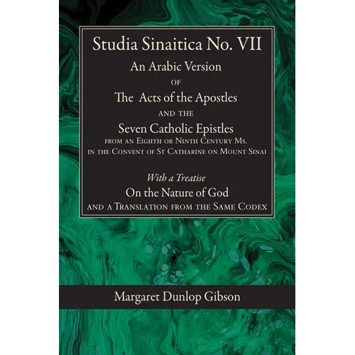 Studia Sinaitica No. VII