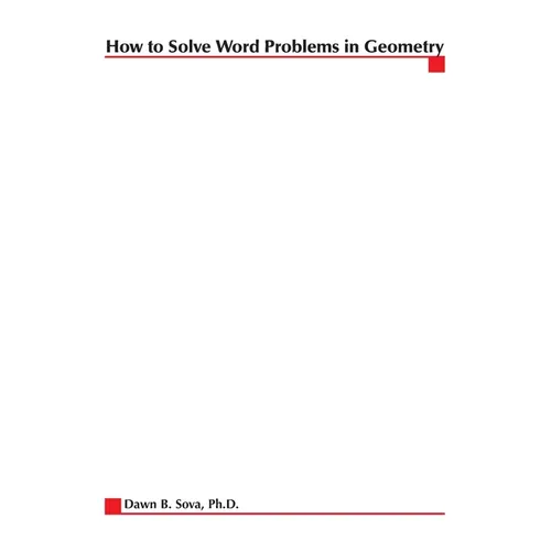 How to Solve Word Problems in Geometry