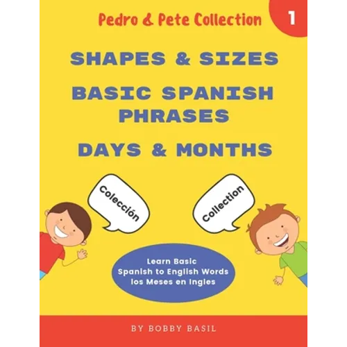 Learn Basic Spanish to English Words: Shapes & Sizes - Basic Spanish Phrases - Days & Months