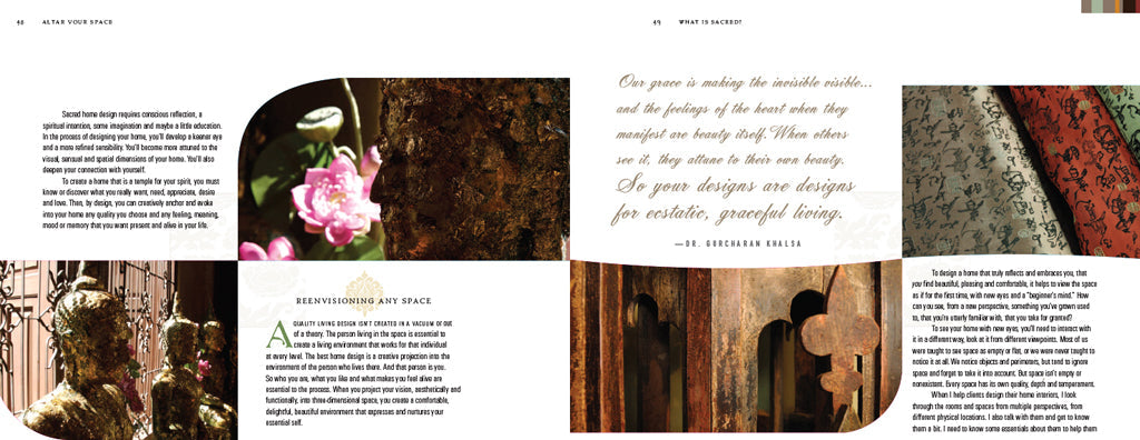 Altar Your Space Softcover Book