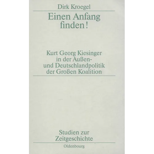 Einen Anfang finden!