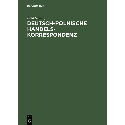 Deutsch-polnische Handelskorrespondenz
