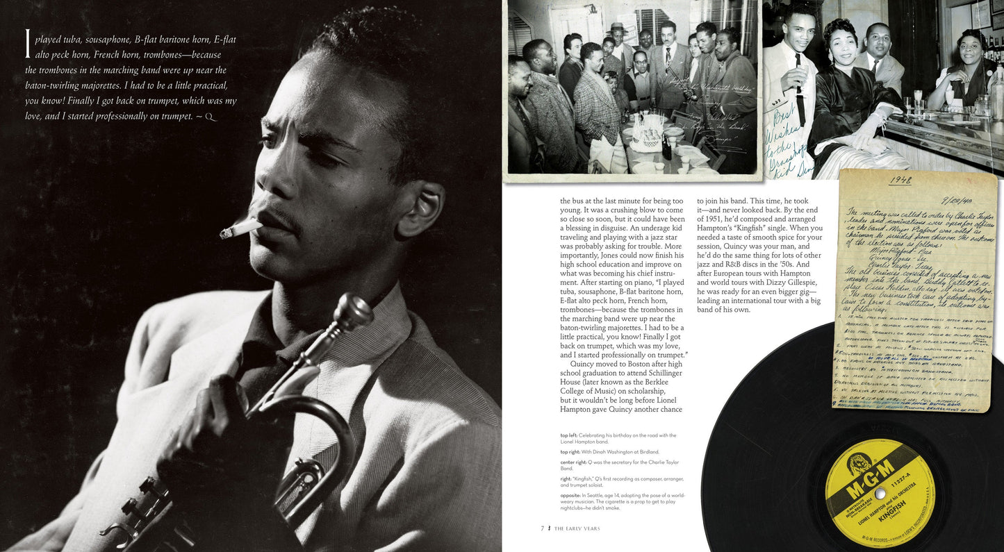 The Complete Quincy Jones Hardcover Book