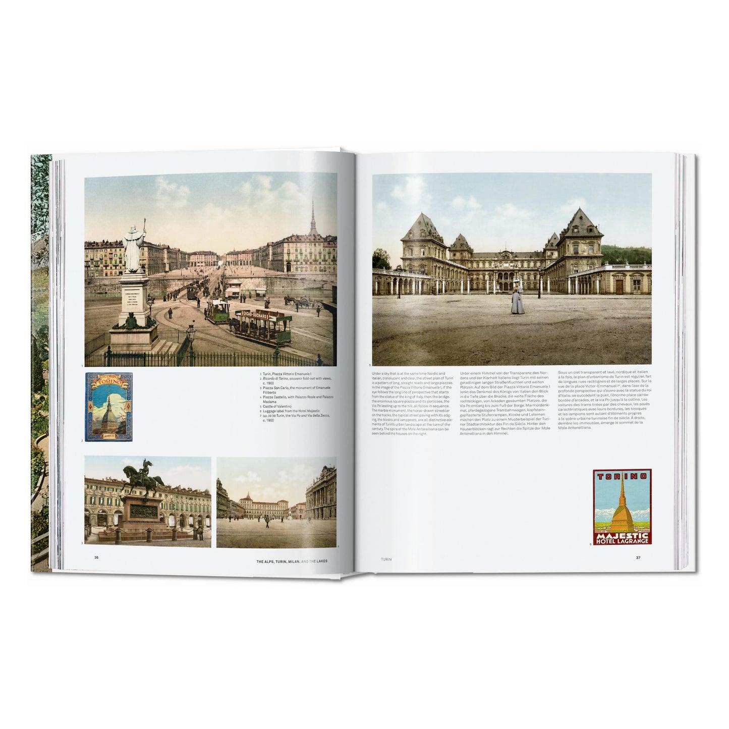 Italy 1900. A Portrait in Color (German, French, English) Book