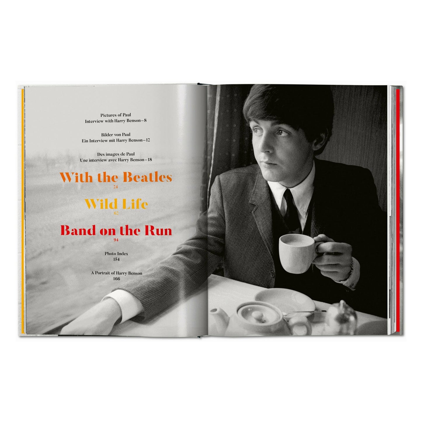 Harry Benson. Paul (German, French, English) Book