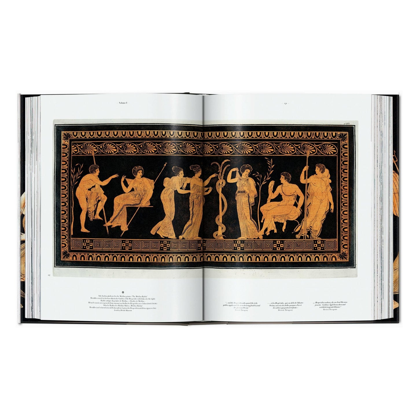 D'Hancarville. The Complete Collection of Antiquities from the Cabinet of Sir William Hamilton (German, French, English) Book