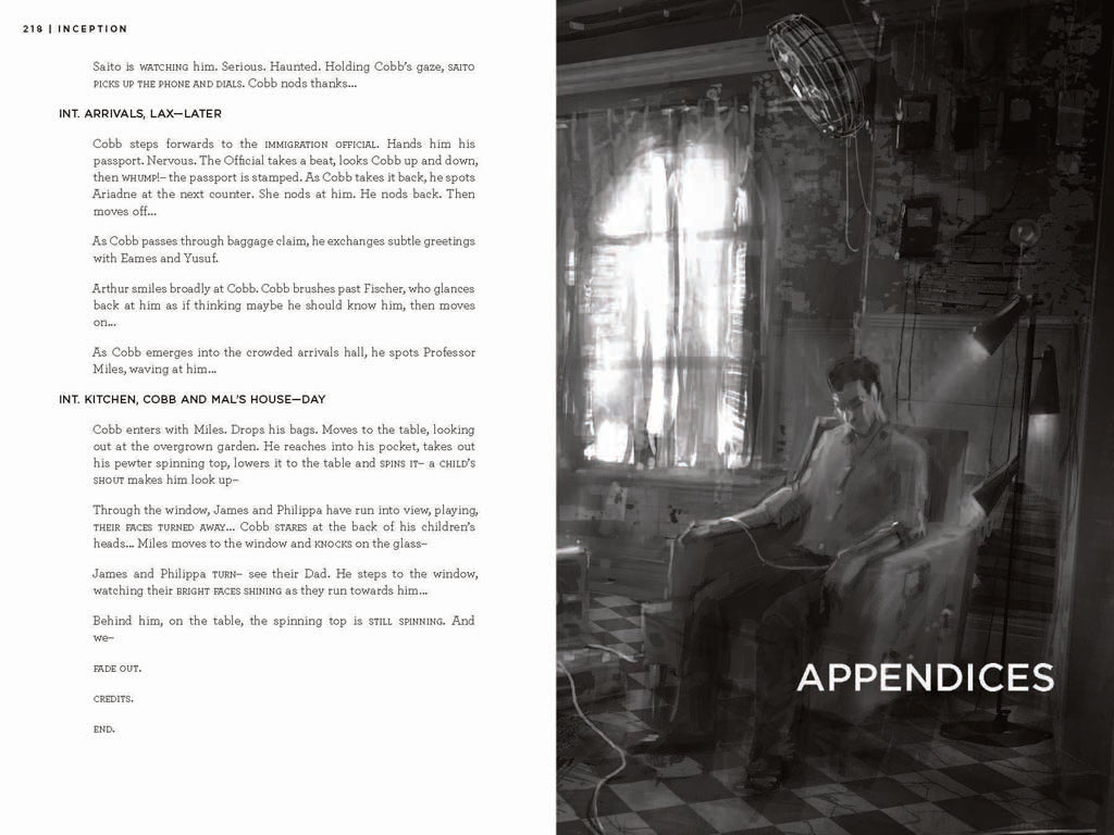 Inception Softcover Book
